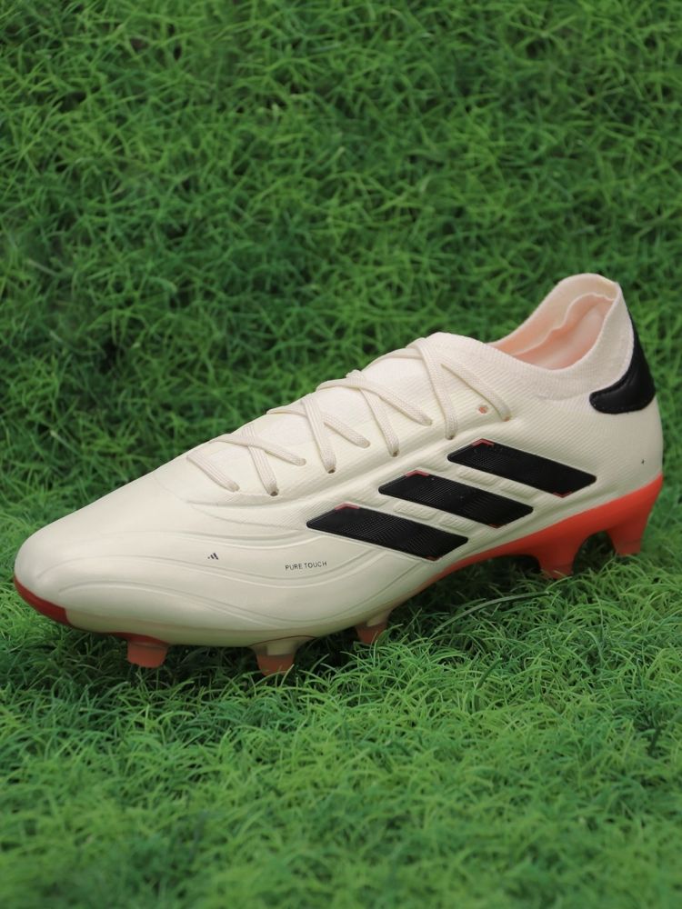 adidas Copa Pure 2 Elite KT FG Solar Energy - Ivory/Core Black/Solar Red