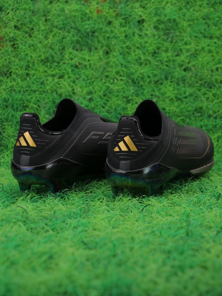 adidas F50+ Elite FG Dark Spark - Core Black/Iron Met/Gold Met