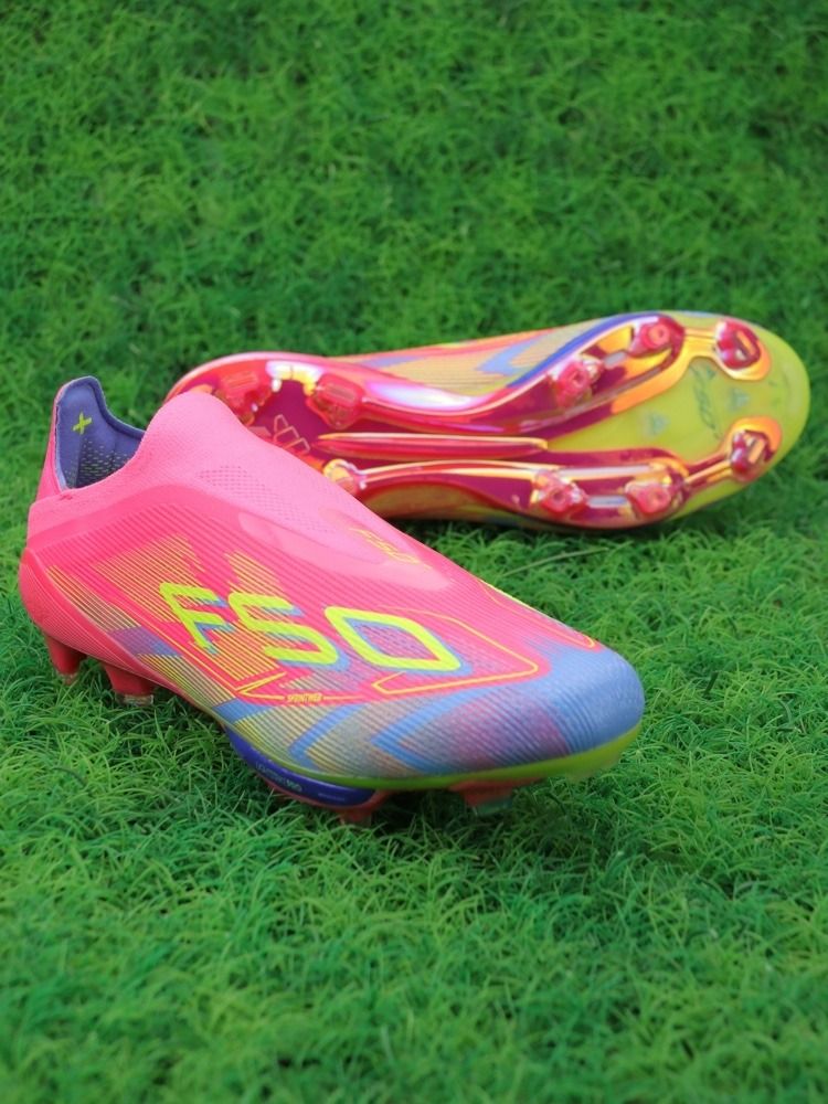 adidas F50+ Elite FG 2025 Mystic Victory - Lucid Pink/Lucid Lemon/Blue Fusion
