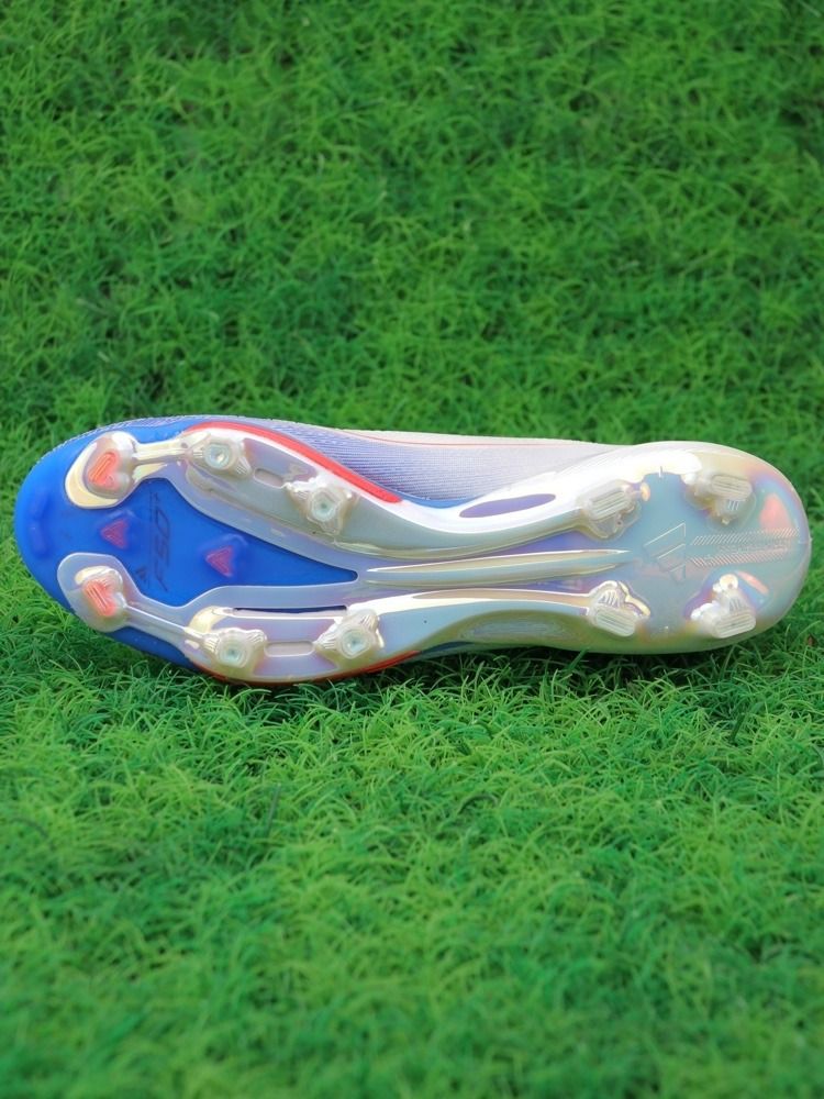 adidas F50+ Elite FG Advancement - Footwear White/Solar Red/Lucid Blue