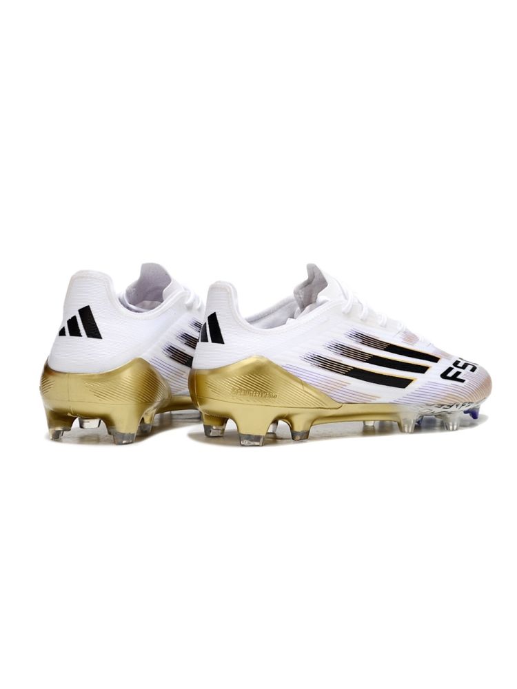 adidas F50 Elite FG White Black Gold