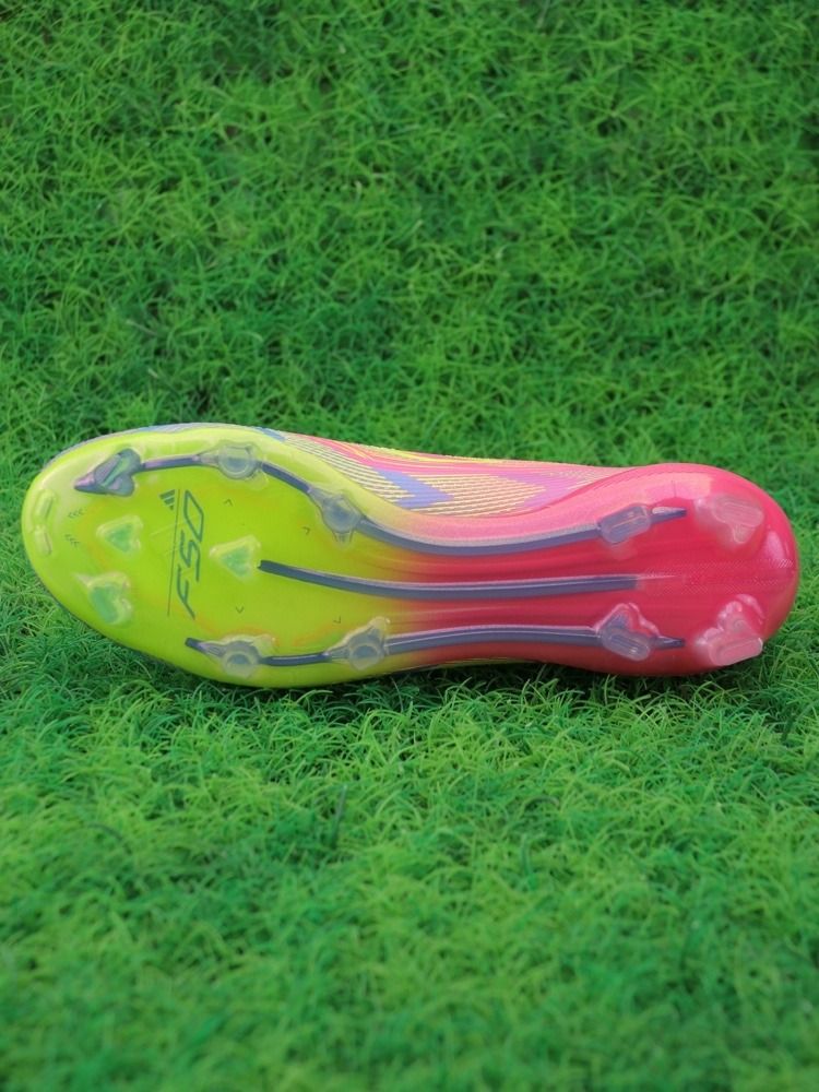 adidas F50 Elite Laceless FG 2025 Mystic Victory - Lucid Pink/Lucid Lemon/Blue Fusion