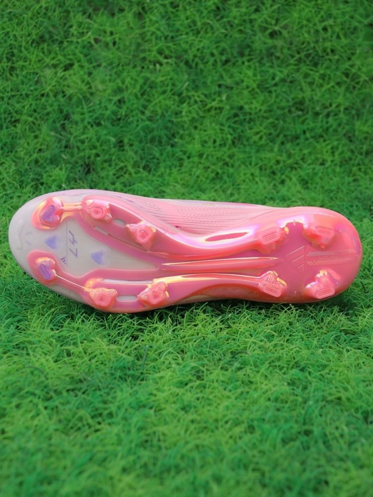 adidas F50+ Elite Laceless FG Lamine Yamal 304 - Clear Pink/Purple Glow/Lite Pink