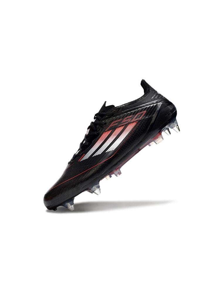 adidas F50 Elite SG Black iron metallic Lucid Red