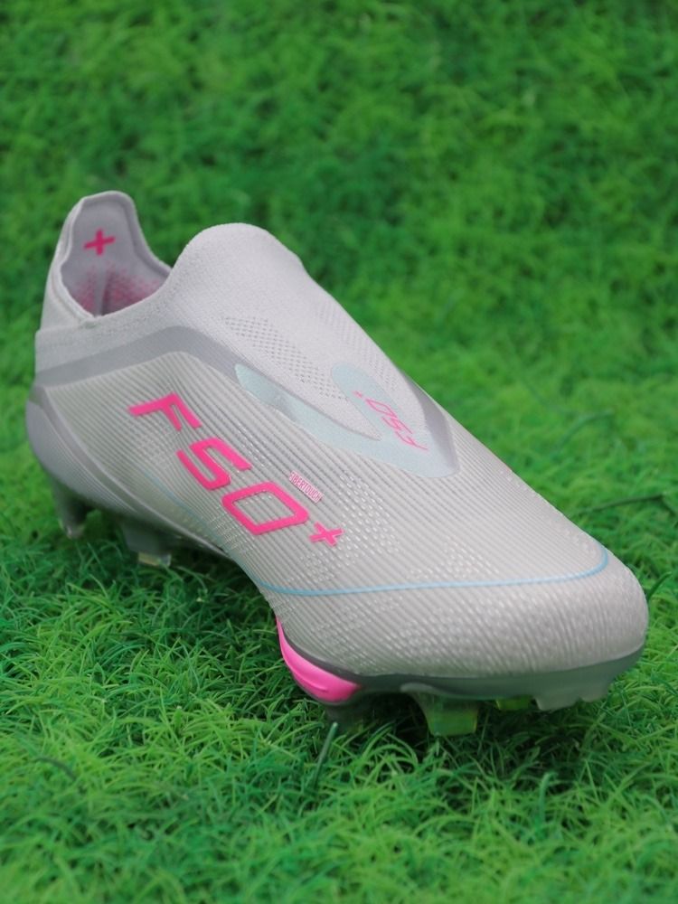 adidas F50+ Elite Laceless FG Silver Pink