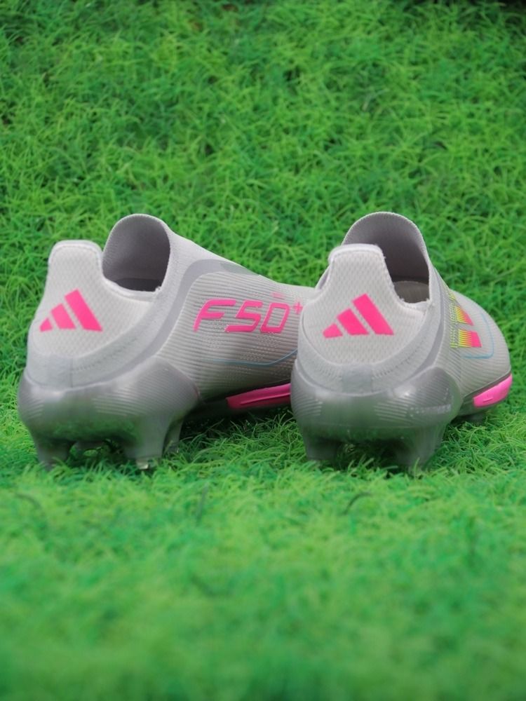 adidas F50+ Elite Laceless FG Silver Pink