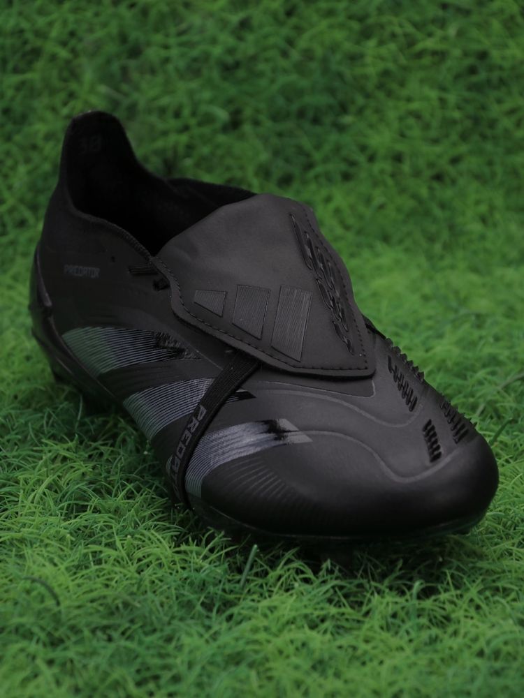 adidas Predator 24+ Elite FT FG Base Black Pack - Core Black/Carbon/Core Black