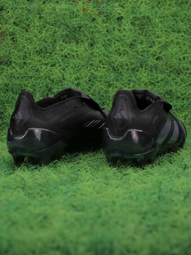 adidas Predator 24+ Elite FT FG Base Black Pack - Core Black/Carbon/Core Black
