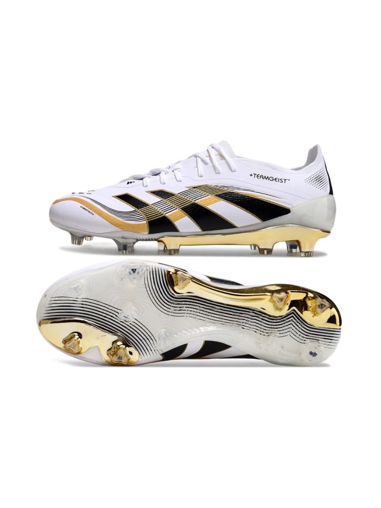 adidas Predator Elite FG White Core Black Gold Metallic