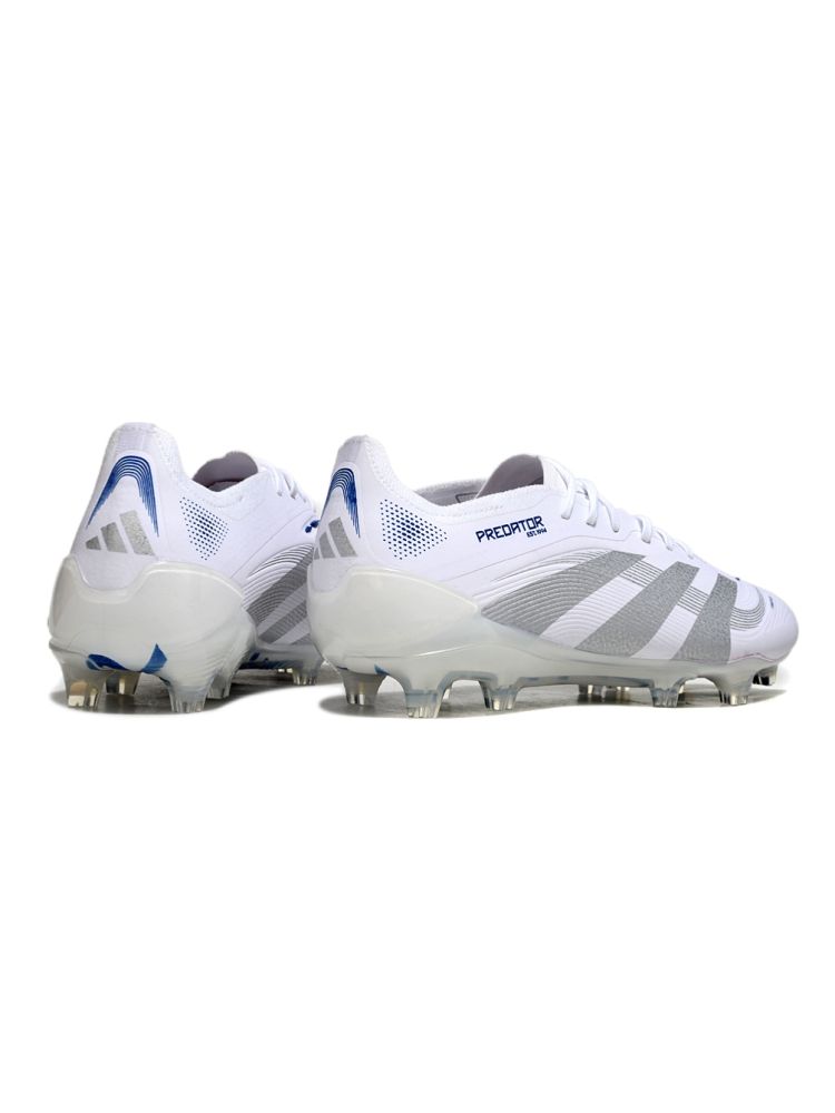 adidas Predator Elite FG White Silver Metallic Bright Royal