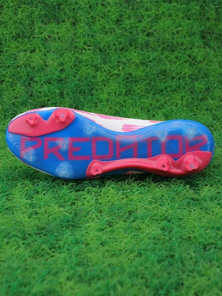 adidas Predator Elite Laceless FG Reemergence - White/Solar Blue/Solar Pink