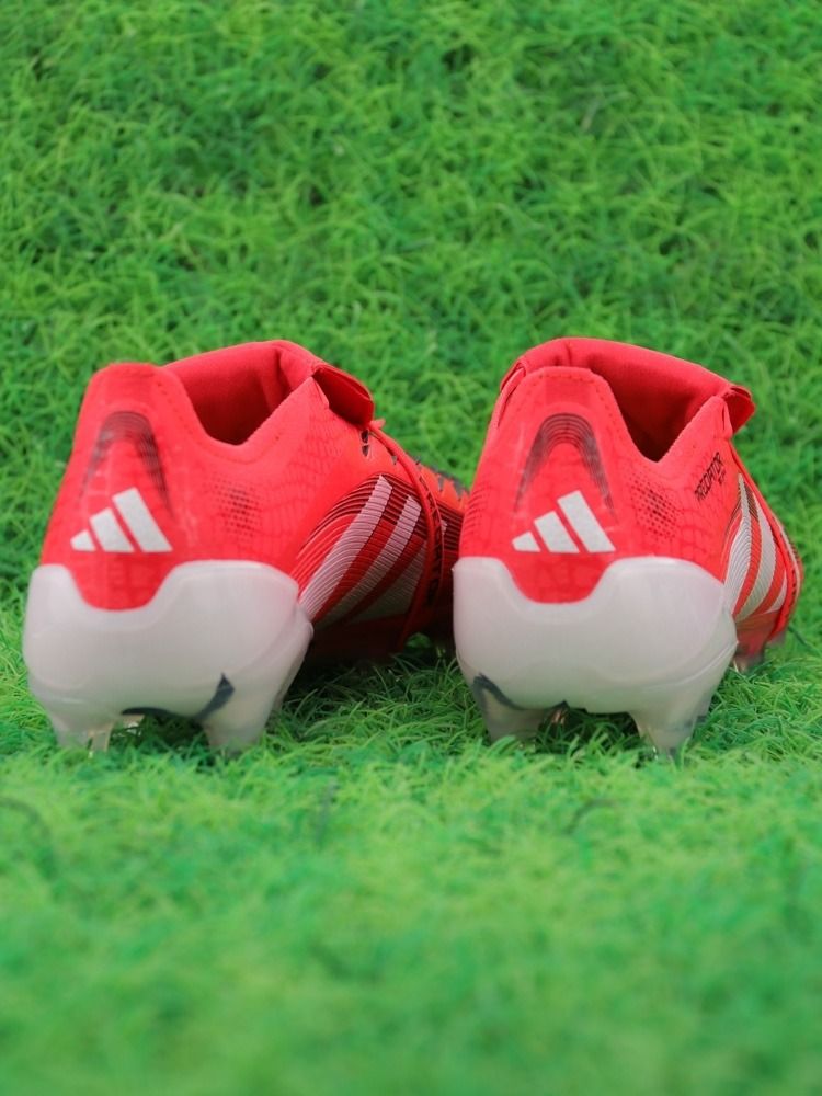 adidas Predator Elite Tongue FG 2025 Pure Victory - Lucid Red/White/Black