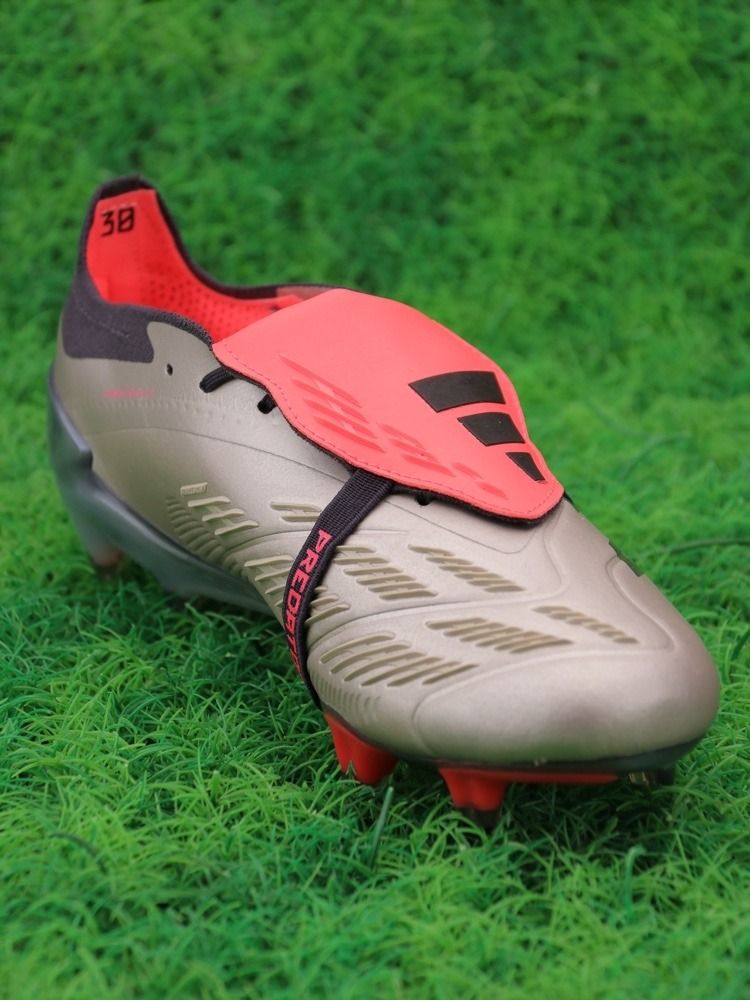 adidas Predator Elite Tongue FG Vivid Horizon - Platin Metallic/Aurora Black/Turbo
