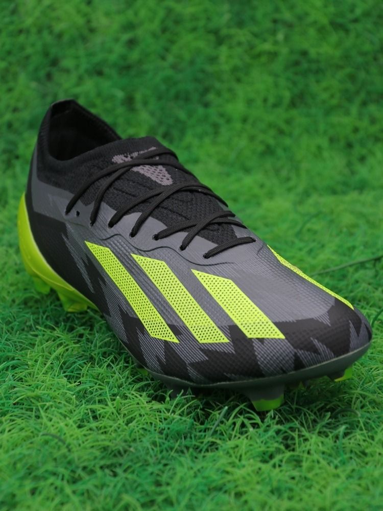 adidas X Crazyfast Injection.1 FG - Core Black/Team Solar Yellow/Grey Five