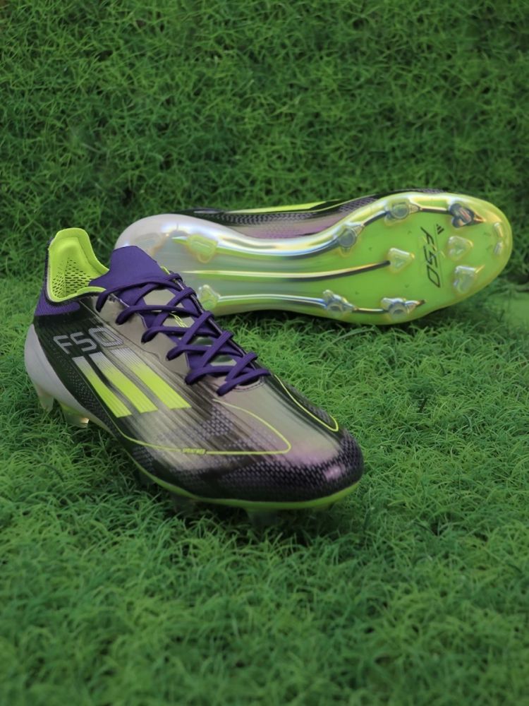 adidas F50 Elite FG Fast Reborn - Unity Purple/Footwear White/Lucid Lemon
