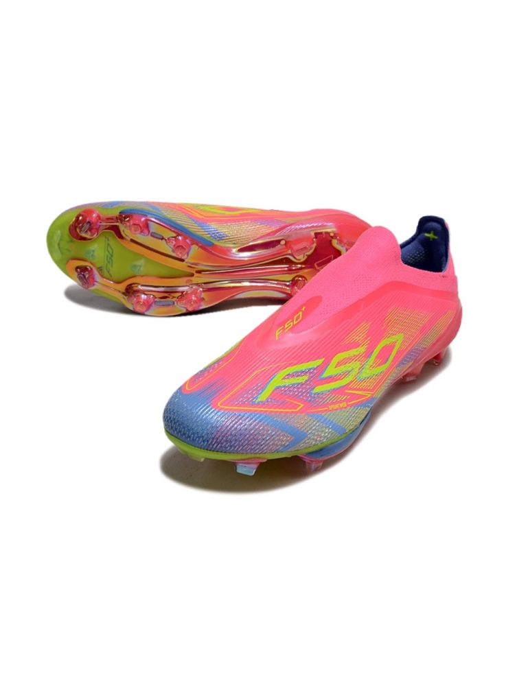 adidas F50+ Elite FG 2025 Mystic Victory - Lucid Pink/Lucid Lemon/Blue Fusion