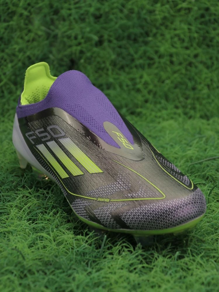 adidas F50 Elite Laceless FG Fast Reborn - Unity Purple/Footwear White/Lucid Lemon