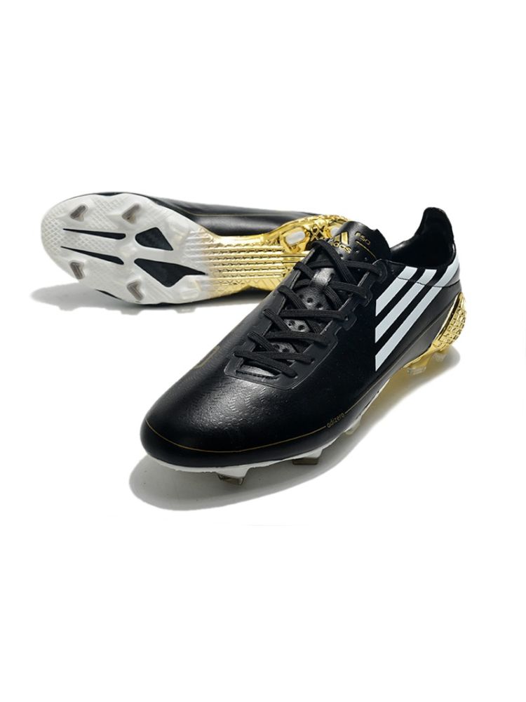 adidas F50 Ghosted adizero FG Legends - Core Black/White/Gold Metallic