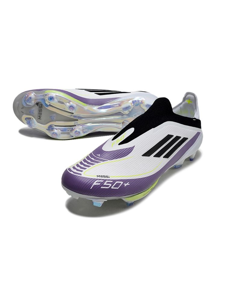 adidas F50+ Messi Elite FG Triunfo Estelar - White/Core Black/Unity Purple