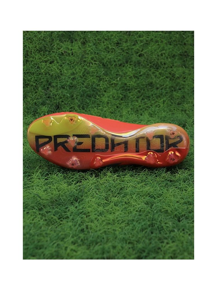 adidas Predator Elite Laceless FG Predstrike - Solar Red/Core Black/Solar Yellow