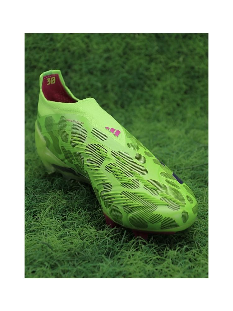 adidas Predator Elite Laceless FG Generation Pred - Solar Green/Shock Pink/Lucid Lemon