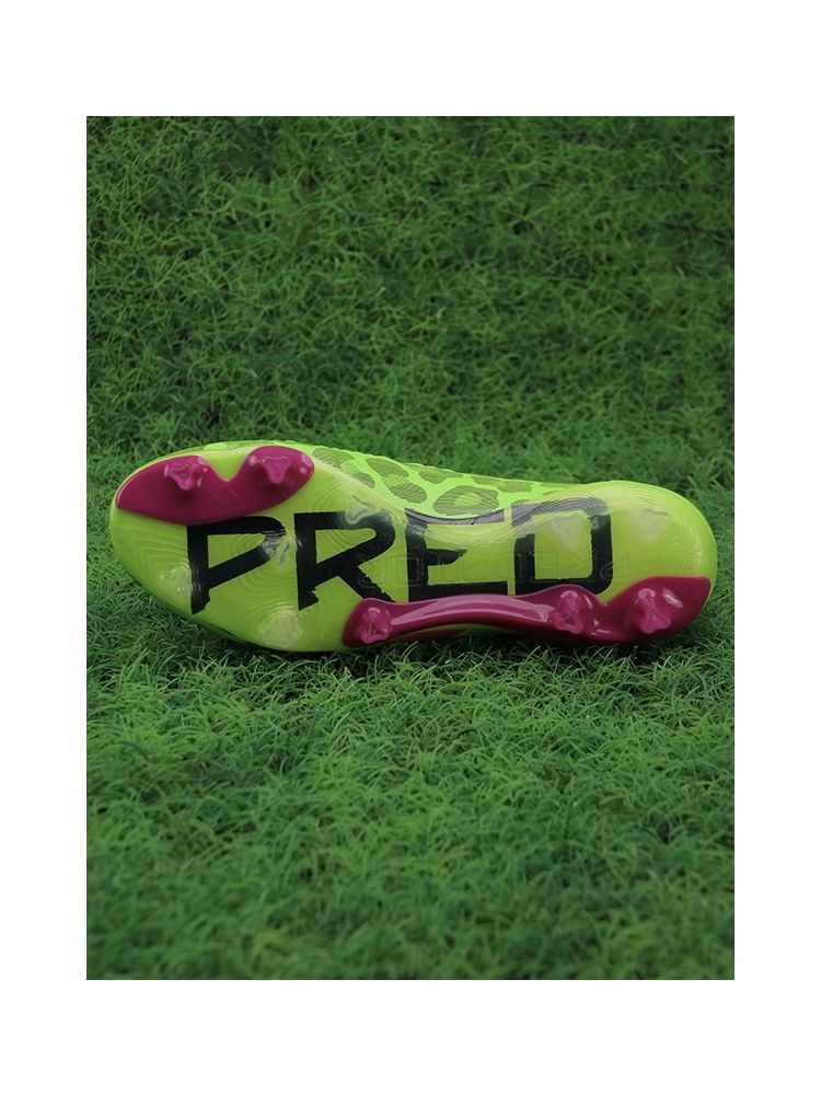 adidas Predator Elite Laceless FG Generation Pred - Solar Green/Shock Pink/Lucid Lemon