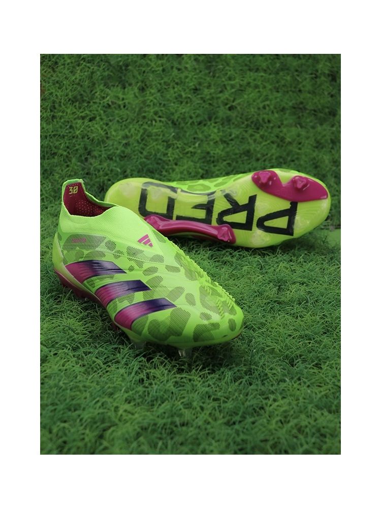 adidas Predator Elite Laceless FG Generation Pred - Solar Green/Shock Pink/Lucid Lemon