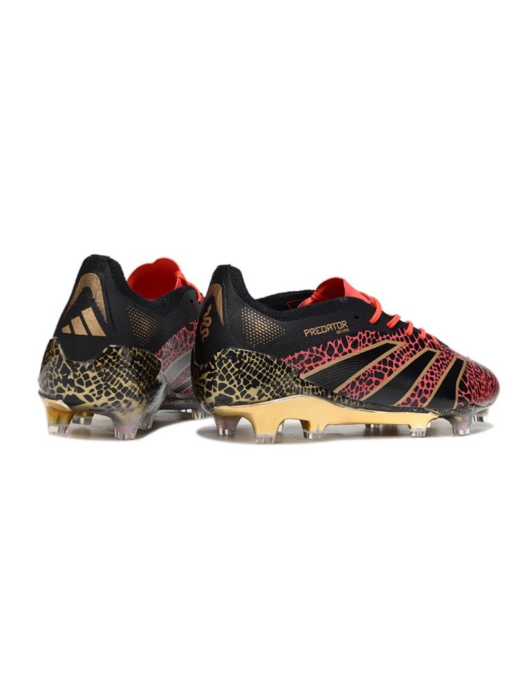 adidas Predator Elite FG - Lucid Red/Gold Metallic/Black