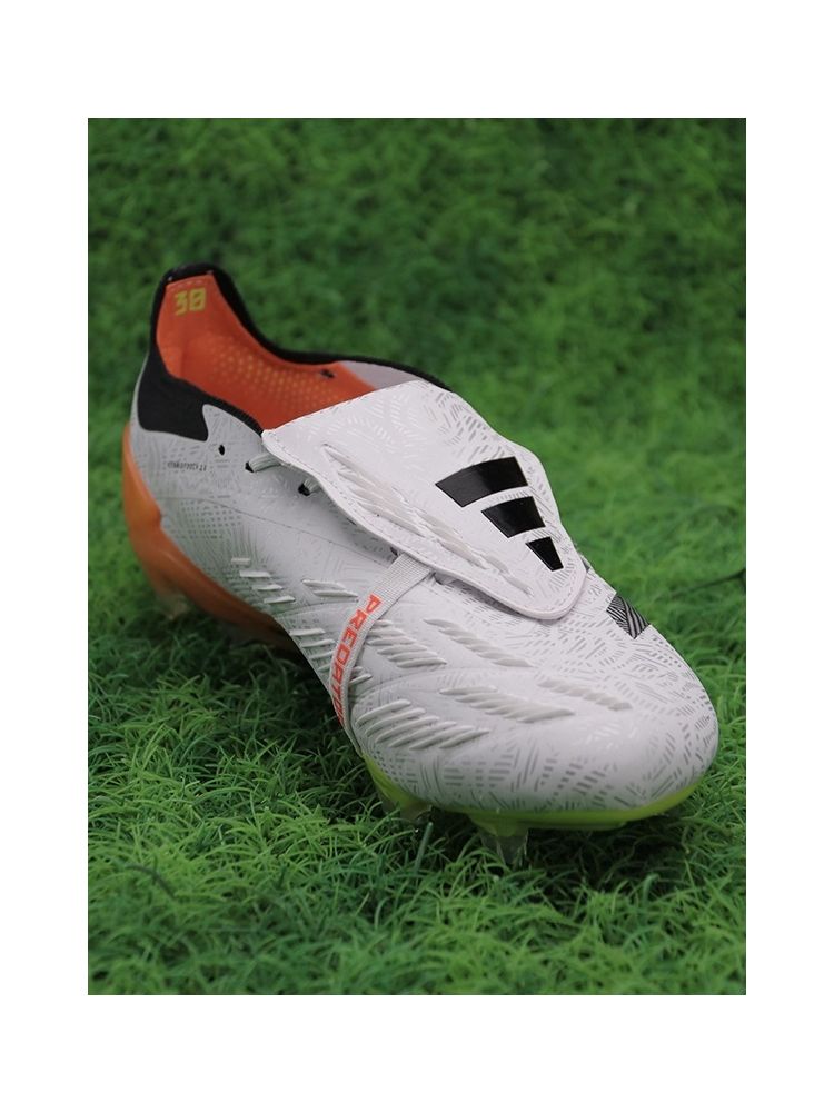 adidas Predator Elite Fold-over Tongue FG Vortex - White/Black