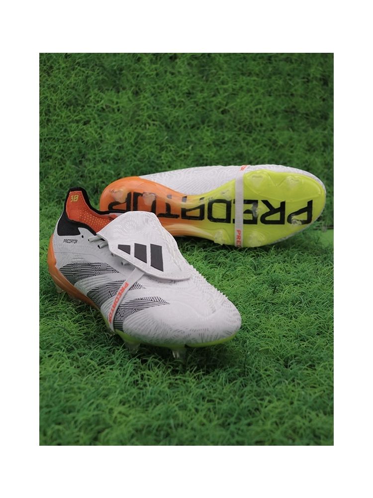 adidas Predator Elite Fold-over Tongue FG Vortex - White/Black