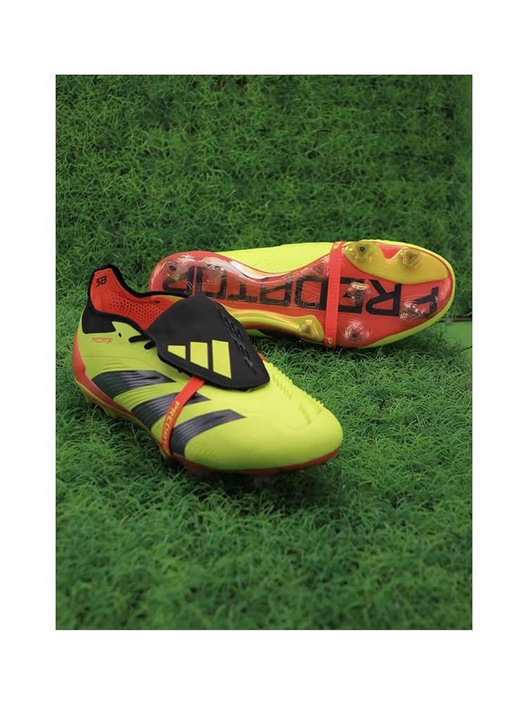 adidas Predator Elite Fold-over Tongue FG Energy Citrus - Solar Yellow/Core Black/Solar Red