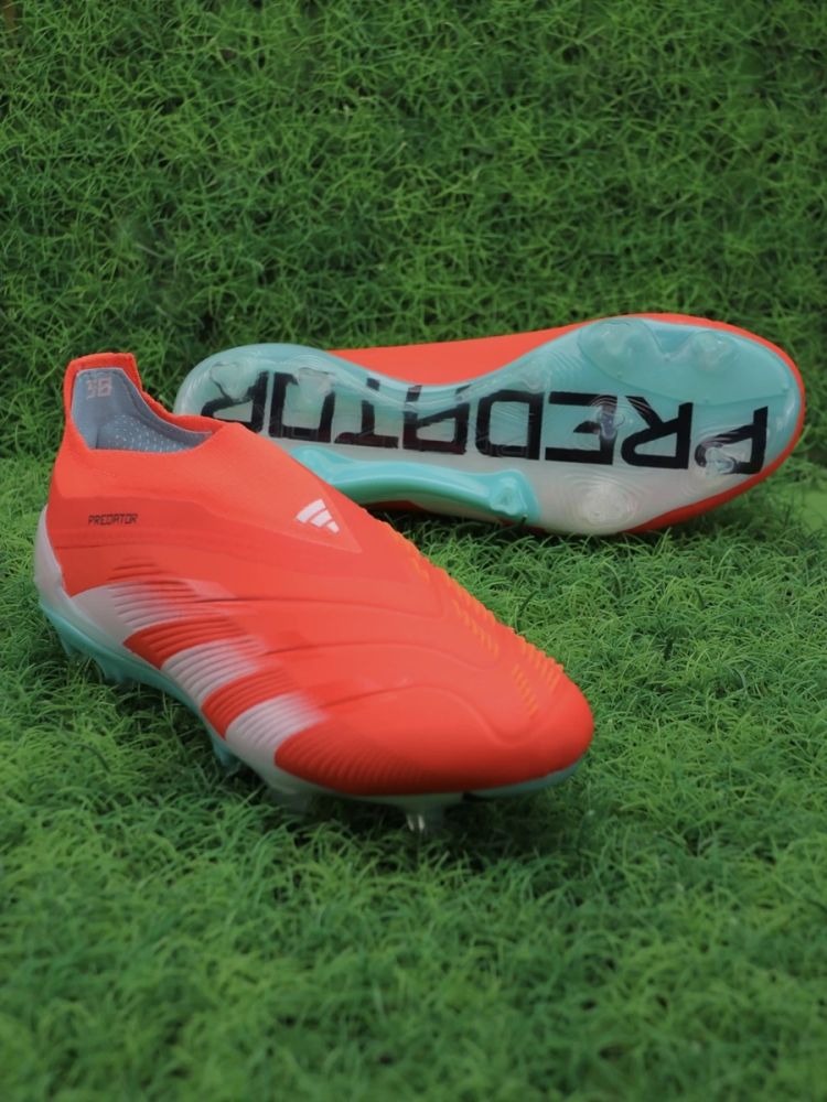 adidas Predator Elite Laceless FG Watermelon - Red/Turquoise/White