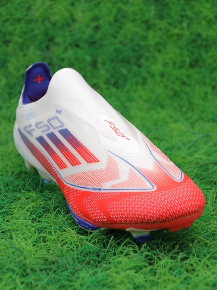 adizero F50+ Elite FG Advancement Pack - Solar Red/White/Lucid Blue