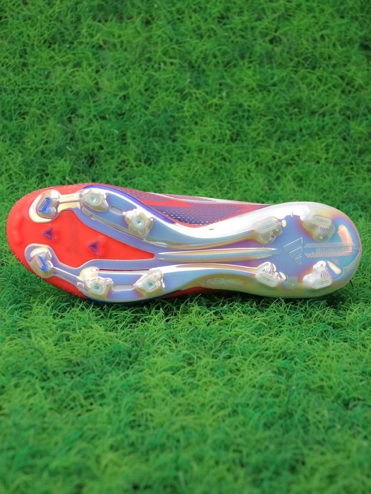 adizero F50+ Elite FG Advancement Pack - Solar Red/White/Lucid Blue