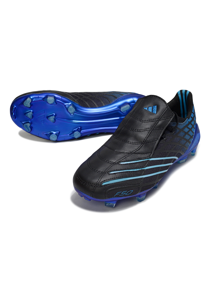 Adidas F50 Elite FG Spider Black Blue