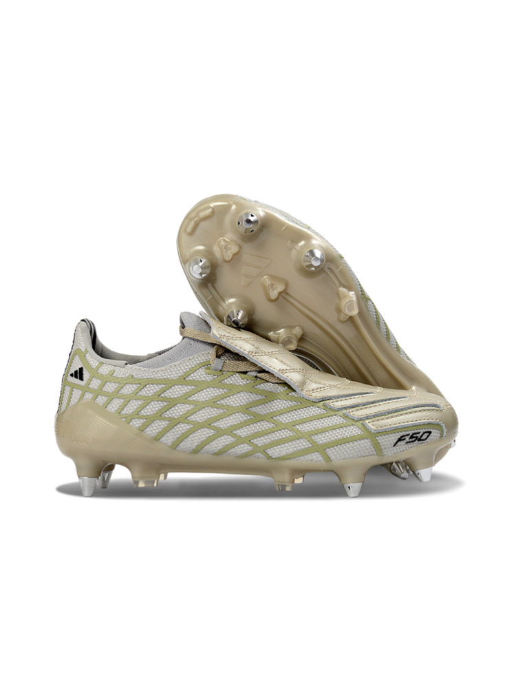 Adidas F50 Spider Elite SG-Pro AdiFrame Beige Burgundy Gold Metallic