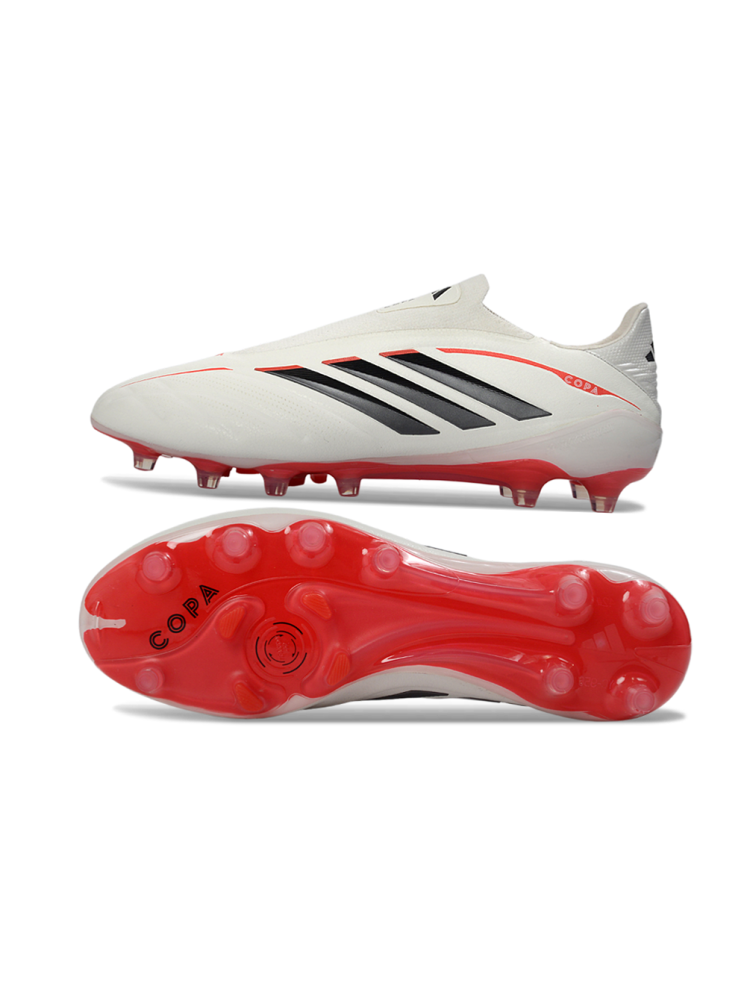 Adidas Copa Pure 4 Elite Laceless FG 'Born For Goals' - White Black Red