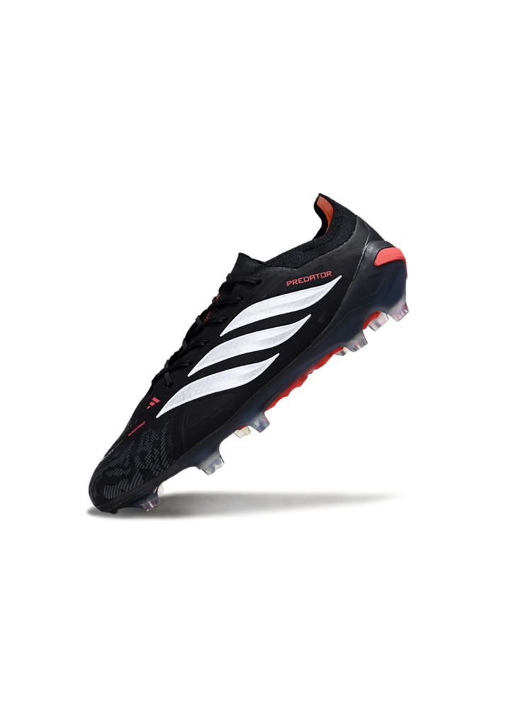 adidas Predator Elite FG Immortal DNA - Black Pack Black White Red