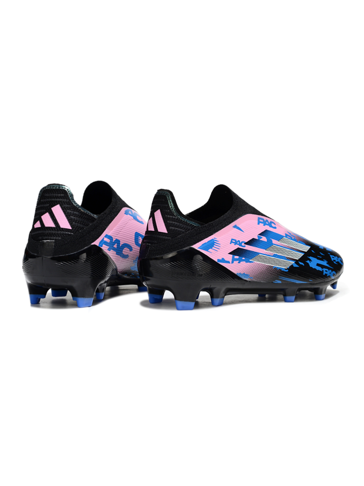Adidas F50 Elite Laceless FG Pink Black Blue