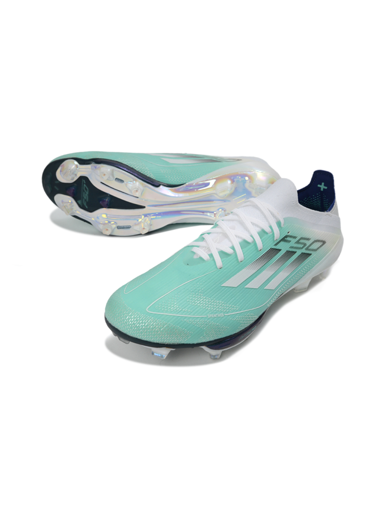 adidas F50+ Elite FG Green White Silver
