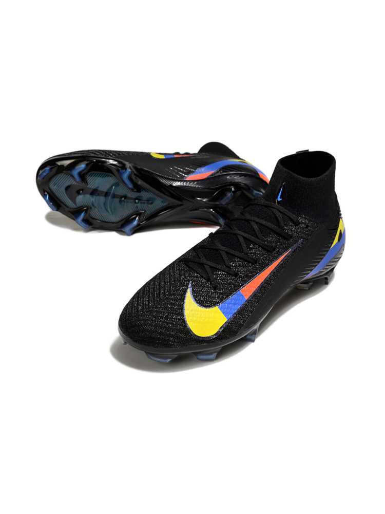 Nike Air Zoom Mercurial Superfly 10 Elite FG Black Multicolor