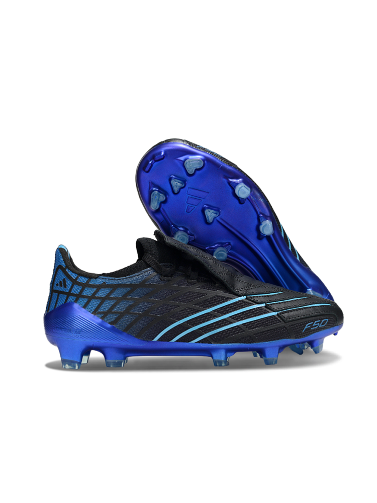 Adidas F50 Elite FG Spider Black Blue
