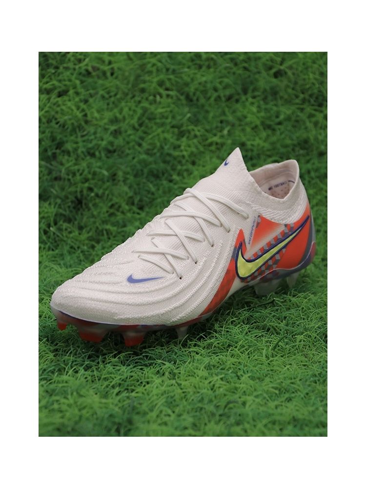 Nike Phantom GX II Elite FG Barna - White/Lite Zitron