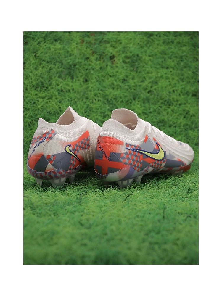 Nike Phantom GX II Elite FG Barna - White/Lite Zitron