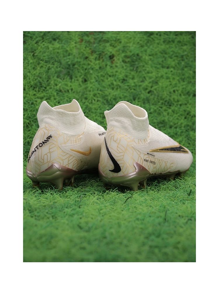Nike Phantom GX Elite DF FG United Golden - White/Black/Metallic Gold