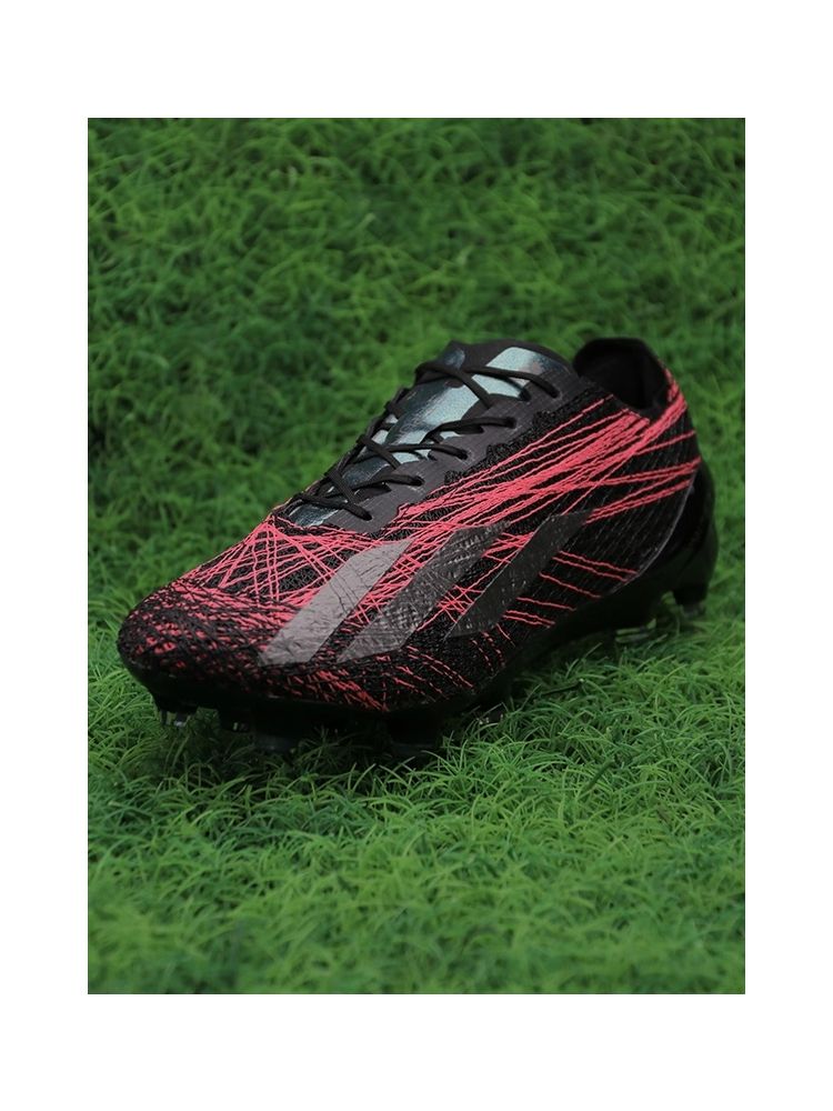 adidas X Crazyfast Strung+ FG - Black/Silver/Red