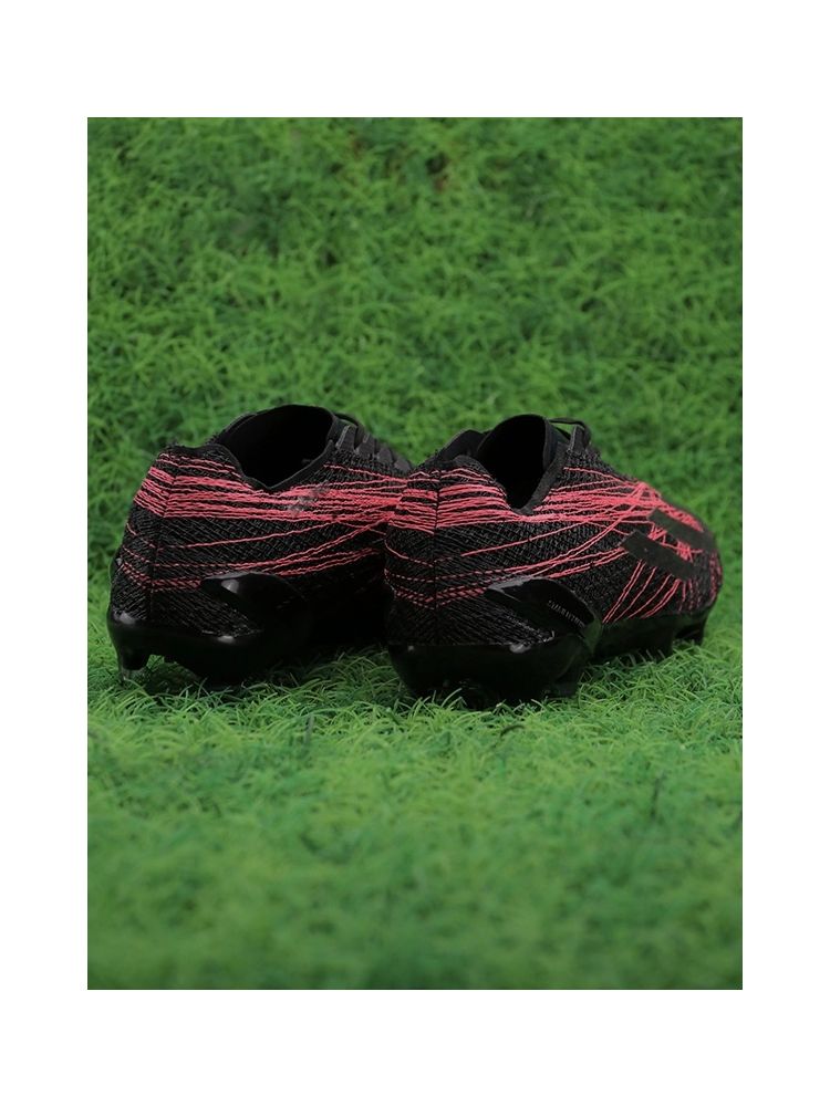 adidas X Crazyfast Strung+ FG - Black/Silver/Red