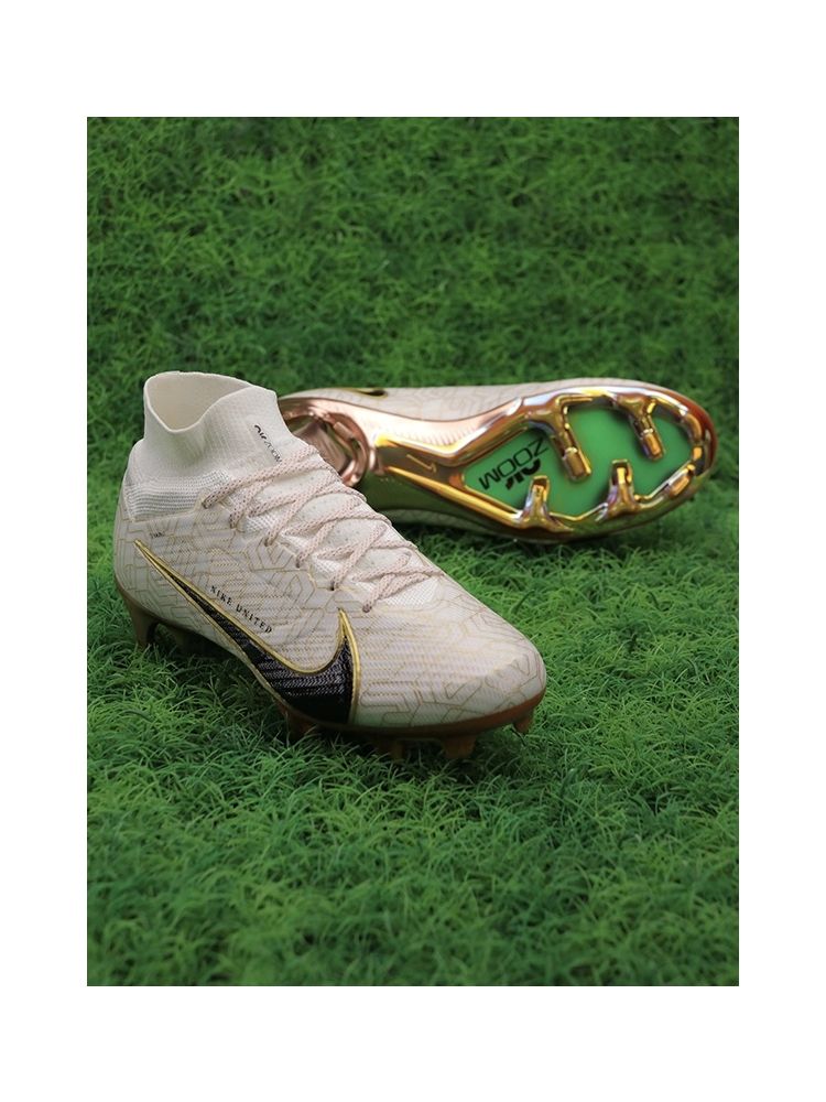 Nike Air Zoom Mercurial Superfly 9 Elite FG United Golden - White/Metallic Gold/Black