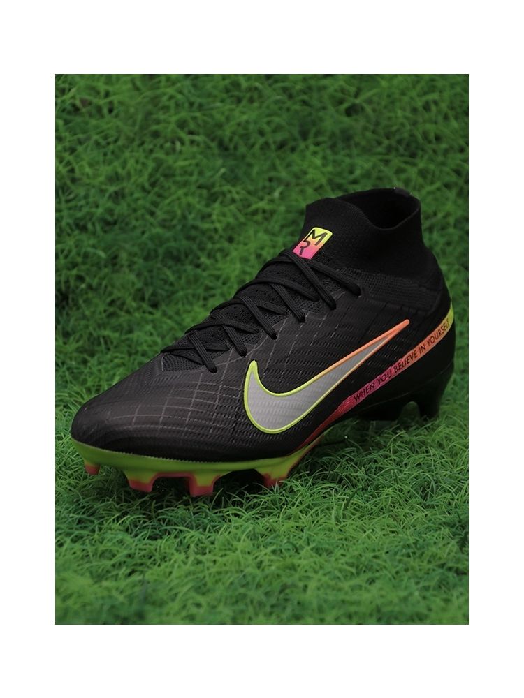 Nike Air Zoom Mercurial Superfly 9 Elite FG x Marcus Rashford - Black/Pink/Volt/Red