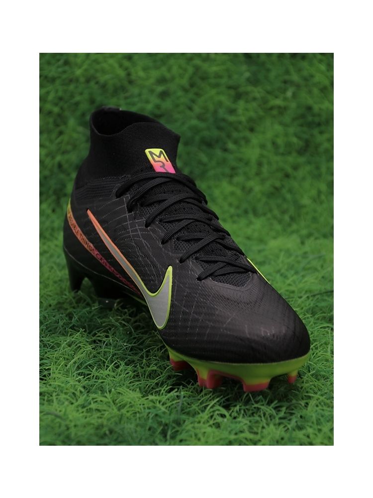 Nike Air Zoom Mercurial Superfly 9 Elite FG x Marcus Rashford - Black/Pink/Volt/Red